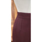 Vintage 80s CHLOE Karl Lagerfeld Skirt Midi Length Burgundy Red Wool Marshall Field