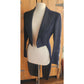 Vintage 30s Mens Tuxedo Tailcoat Black Evening Jacket