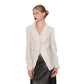 Vintage 90s Jil Sander White Structured Cotton Blouse Shirt Italian Size 40