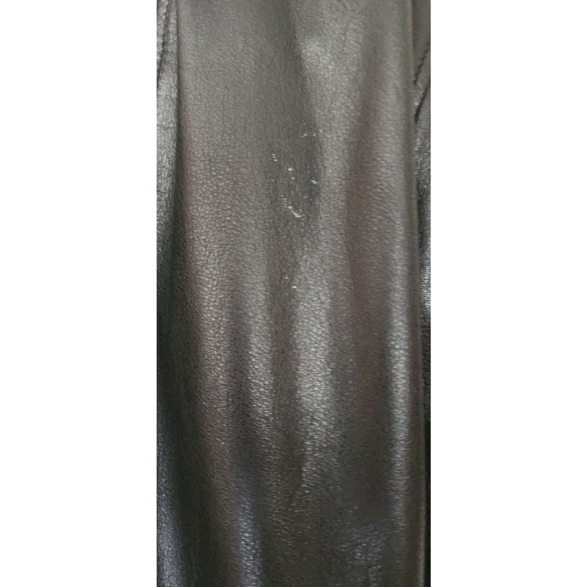 Vintage 1990s Perry Ellis Portfolio Jacket Leather Collared Full Zip Duckdown Liner XL