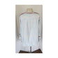 JOHNNY WAS Tunic Top Shirt Light Blue w/Embroidery Long Sleeve