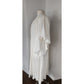 Vintage 70s Amerikan Climax Tent Dress White Cotton Gauze Angel Butterfly Sleeves