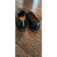 Vintage 90s Ferragamo Women's Shoes Penny Loafers 10.5 Narrow Black Leather