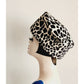 Vintage Leopard Print Hat Don Anderson Bonwit Teller 90s Does 60s Toque