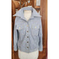 Vintage 70s S Howard Hirsh Jacket Blue Denim Shirt Country Western Cowgirl