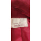 Vintage 1970s Pauline Trigère Ultrasuede Coat Burgundy Red Maxi Trench