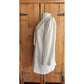 Vintage 1990s DKNY White Linen Pant Suit w/Drawstring Waist / M - L