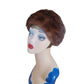 Vintage 1950s Mink Fur Hat Brown Tam Saks Fifth Avenue Rounded Crown Millinery Salon