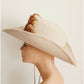 Vintage Beige Cowboy Hat w/Feather by Rockmount Wind River 1850 Size 7 1/4 Mens Unisex