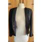 Vintage Armani Black Label Blazer Nipped Waist Sash Tie Belt