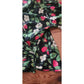 Vintage 1980s Emanuel Ungaro Parallele Blouse Strawberry Floral Print Silk Long Sleeve Shirt