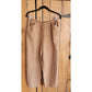 Vintage Eileen Fisher Linen Pant Suit Tan Brown / M