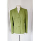 Vintage 90s Lime Green Blazer by Kasper