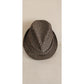 Vintage 60s Mens Fedora Gray Cashmere Houndstooth Dobbs Golden Coach
