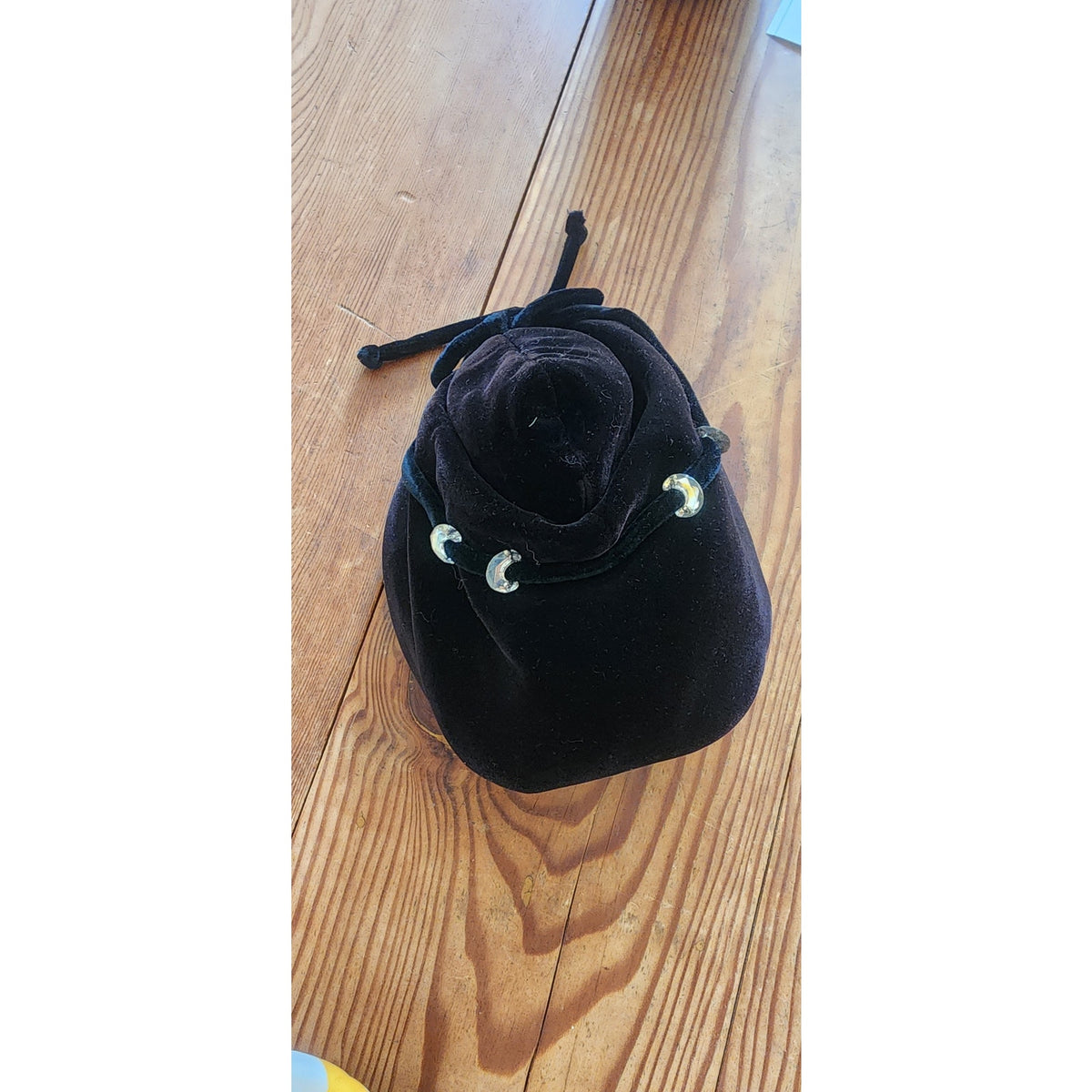 Vintage 1930s Hat Black Velvet Art Deco Modernist Avant Garde Austelle