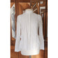 Vintage 70s Laura Ashley Blouse White Cotton Lace Crochet Neo Edwardian