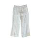 Vintage 2000s Max Mara Weekend Linen Pants White Trousers / Medium