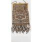 Edwardian Evening Bag Silver Gold Beading Fringe Dressy Purse