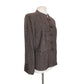ARMANI COLLEZIONI 2008 Blazer in Brown and Cream Check Wool Jacket / L