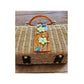 Vintage 60s Wicker Basket Purse Princess Charming Atlas