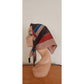 Vintage 80s Yves Saint Laurent Scarf Silk Square Geometric Print