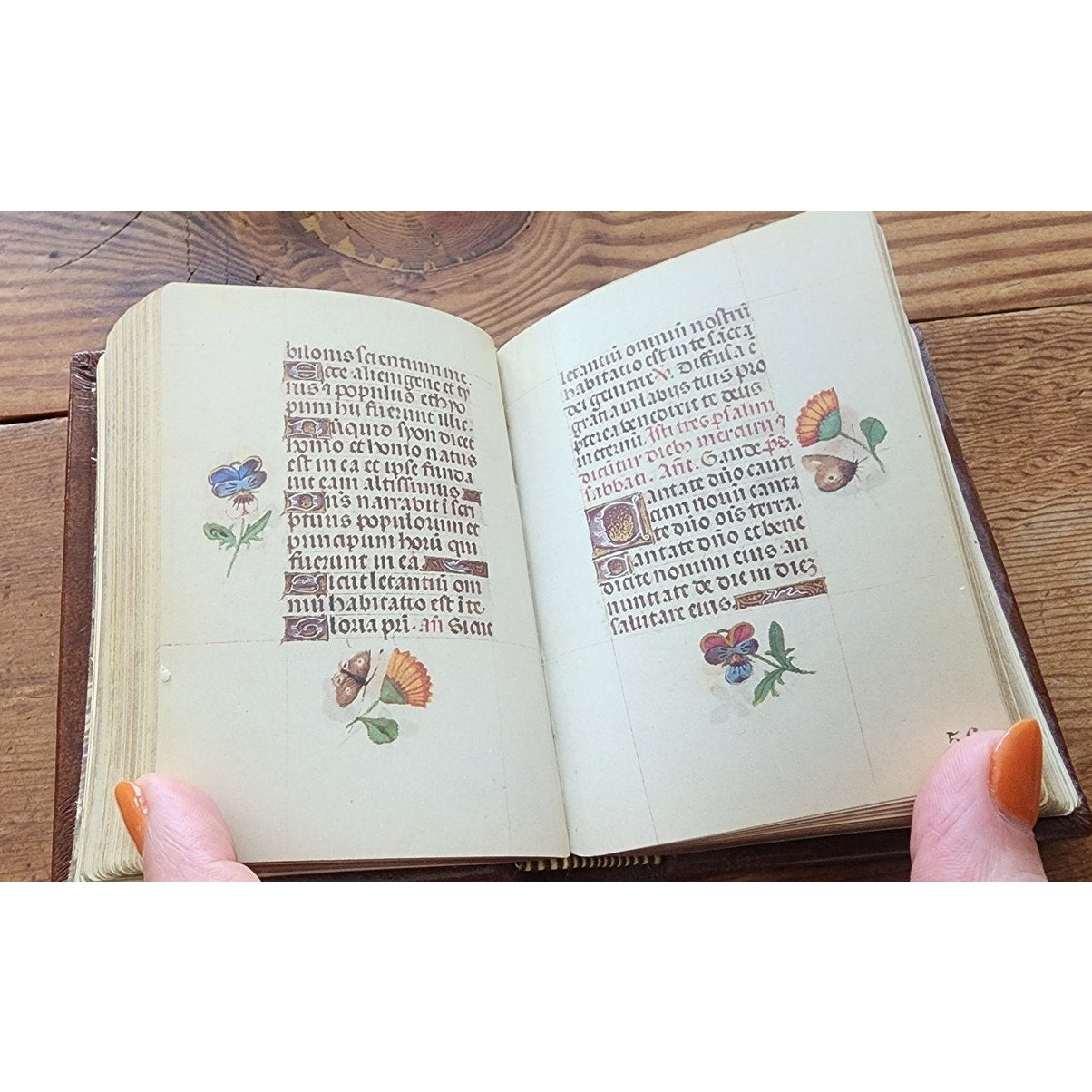 RARE Manuscript Fascimiles Il Libro delle Ore Ross. 94 Vatican Book of Hours Bruges Flemish Art 1983 Jaca Book Belser Verlag Mint w/Box