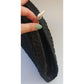 Vintage 80s Black Clutch Bag Half Moon De Vecchi by Hamilton Hodge