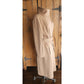 Vintage 2000s Burberry Coat Archival Beige Cashmere Blend  w/Sash Tie Belt / Medium