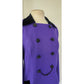 Vintage 90s Purple Blazer Badgley Mischka Long Jacket