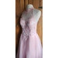 Y2K Era Pink Princess Dress Tulle Lace Embroidery Corset Lace Back Barbie