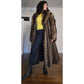 Vintage 1970s Fur Coat Silver Tipped Raccoon Womens Large / Mens Medium