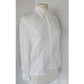 Vintage 90s Escada Sport Shirt White Diagonal Stripe Blouse / M