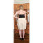Designer Jason Wu Dress Resort 2012 Strapless Midi Bubble Skirt Ivory & Black NWT