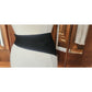 Vintage 1980s Jean Muir Belt Black Fabric Sash Wrap Tie Asymmetrical