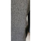 60s Gray Wrap Coat w/Cream Fox Fur Collar & Cuffs Gino Rossi