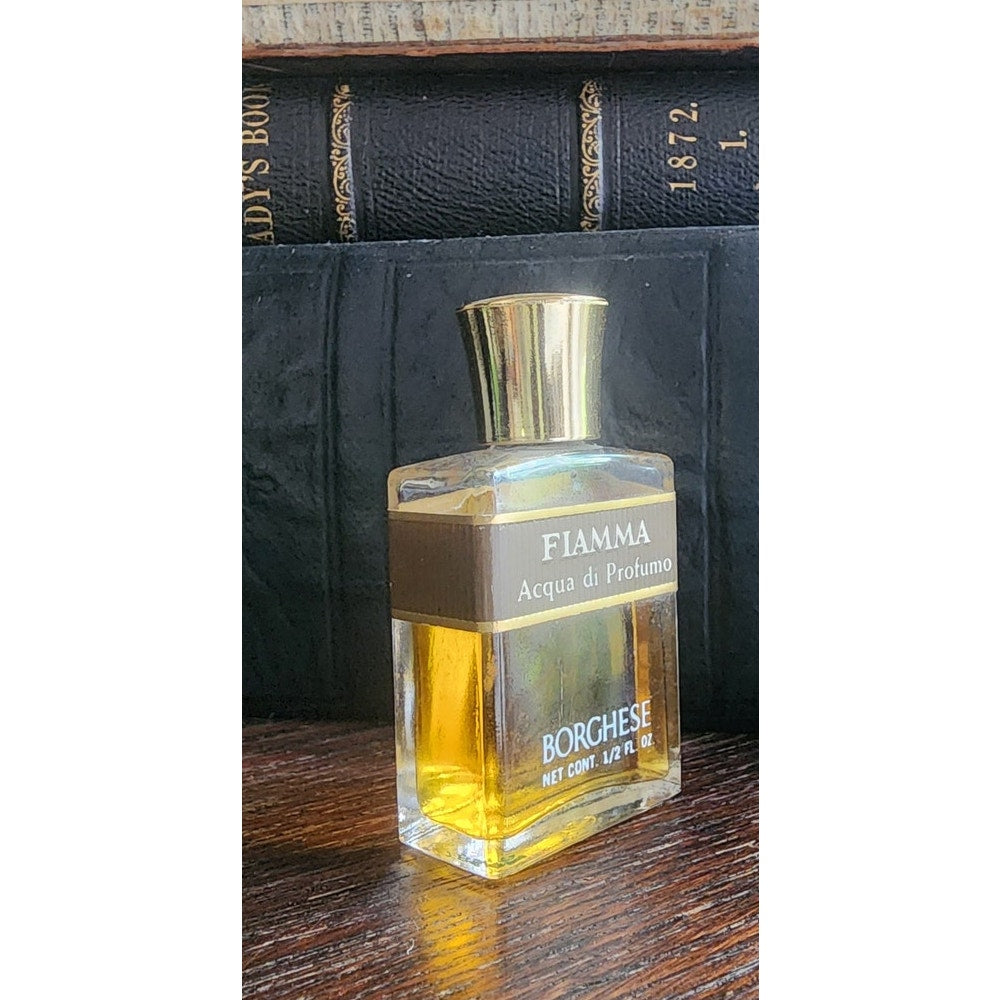 Princess Borghese Perfume Fiamma Acqua di Profumo 1/2 fl oz Almost Full