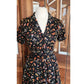 COLLECTIF Retro 50s Style Shirtdress Rockabilly Dancing Dress Mushroom Butterfly Print