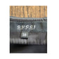 Vintage Y2K TOM FORD GUCCI Pants Black Stretch Flared Leg Side Zippers Low Rise