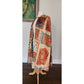 Vintage 1960s Velvet Cape Printed Tapestry Cloak Patchwork Carpet Design