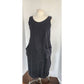 Vintage Y2K Lilith of France Black Dress Sleeveless Sheath Sac Style