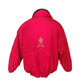 Vintage 1990s Bogner Ski Jacket Goan Thylmann Red Alpine Parka Lion Emblem Fleece Liner