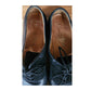 Vintage GRAVATI Womens Derby Shoes Black Lace Up Oxfords Suede Leather 10 1/2 N