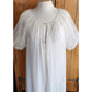 Vintage 50s Peignoir White Nylon Robe + Slip Dress Vanity Fair