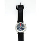 Vintage Gucci Mens Watch 101M Chrono Black Leather Strap