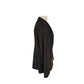 Vintage 2000s ESCADA Blazer Pinstriped Wool Jacket Black Wool / 44 Large