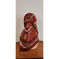 Vintage CARTIER Silk Scarf Brown & Gold Print Square