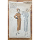 Vintage 40s Sewing Pattern:  Skirt Suit Vogue Pattern 6835 34 Bust