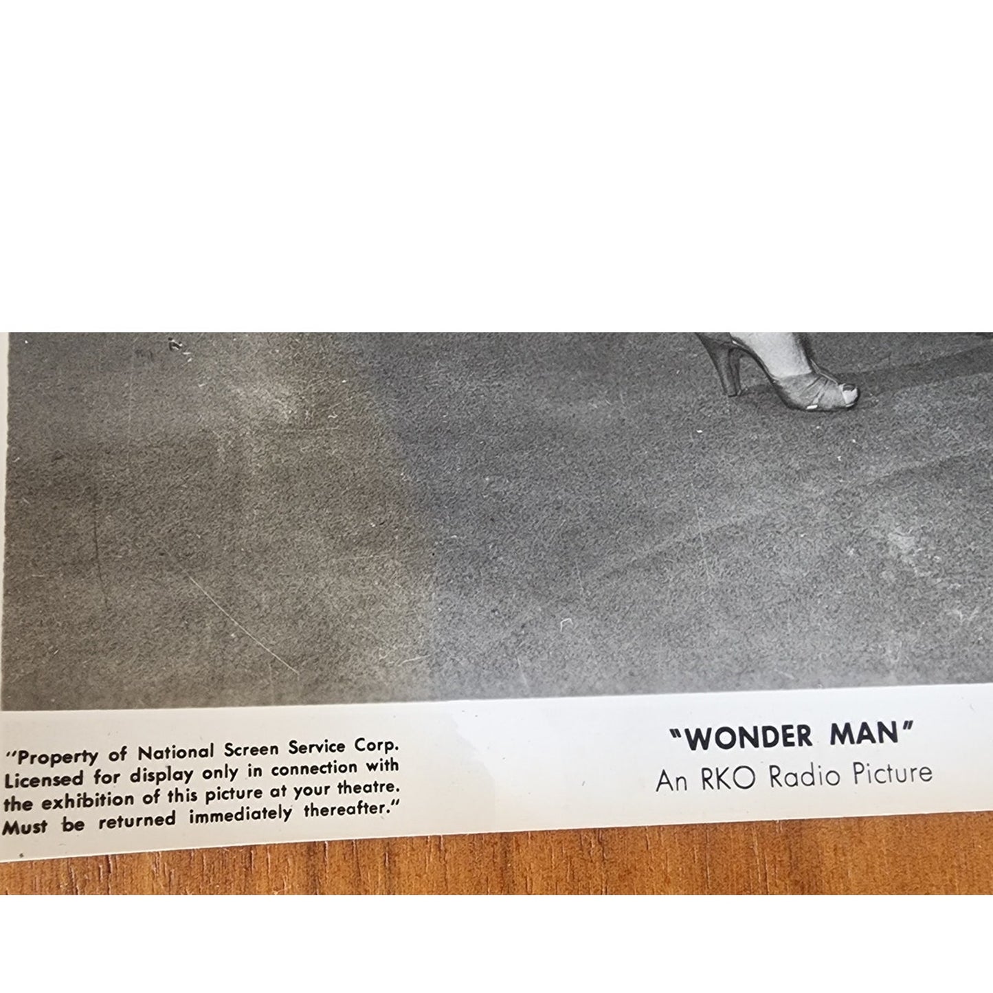 Vintage Original Publicity Photo Vera Ellen 1945 RKO Wonder Man