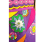 Vintage 60s 70s Pucci Skirt Purple Floral Print A Line