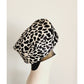 Vintage Leopard Print Hat Don Anderson Bonwit Teller 90s Does 60s Toque